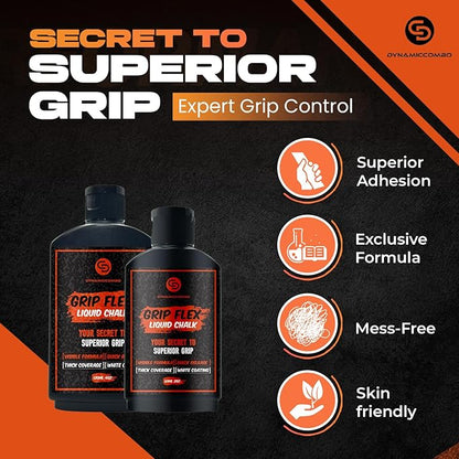Liquid Chalk | Mess-Free Gym Chalk for Weight Lifting, Rock Climbing, Gymnastics | Fast-Drying & Long Lasting