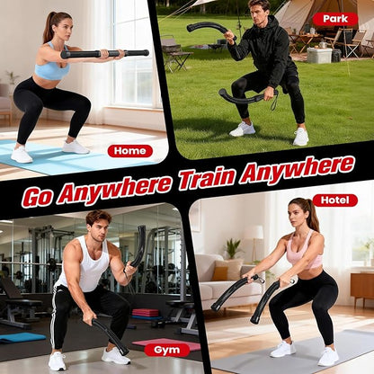 Relife Ropeless Battle Ropes, 2 in 1 Weighted Cordless Battle Ropes for Home Gym - Portable Home Gym Equipment for HIIT, Strength Building, Low-Impact Cardio for Men & Women