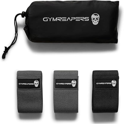 Hip Bands for Booty Workouts | Non Slip Fabric Band Set with 3 Levels - Resistance Bands for Legs & Hip - for Men & Women
