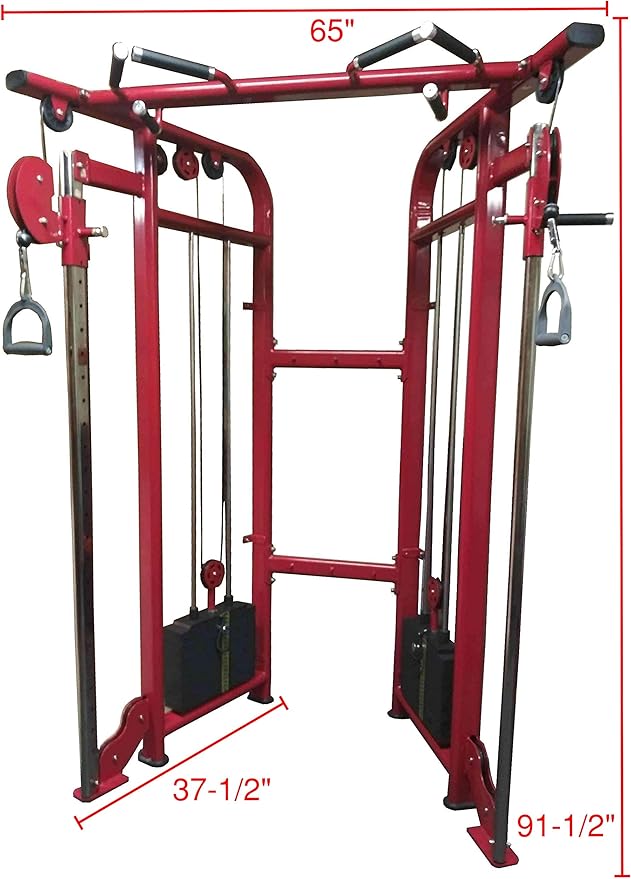 PowerFit Equipment Functional Trainer for Commercial and Residential Gyms