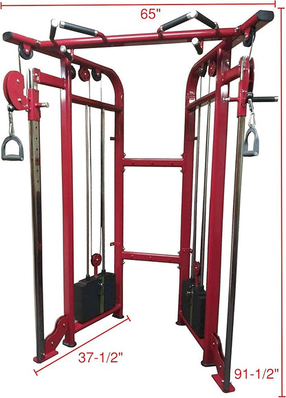 PowerFit Equipment Functional Trainer for Commercial and Residential Gyms