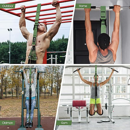 Pull Up Assistance Bands, Resistance Bands for Pull Up Bar Workout, Adjustable Heavy Duty Pull Up Assist Equipment with 4 Assistance Bands, Home Gym Fitness Exercise Strength Training