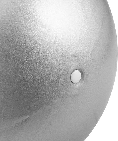 Beaupretty Mini Pilates Yoga Balance Ball 20cm PVC Non-Slip Stability Ball for Home Workouts and Core Training Fitness
