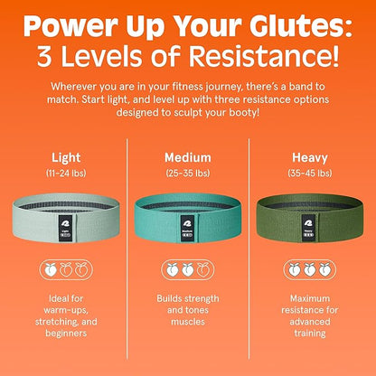 Retrospec Engage Resistance Booty Bands
