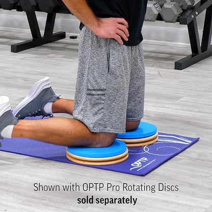 OPTP Foam Disc Pads - 10 1/2" Soft Foam Pads - Foam Balance Pad Set Pairs with The OPTP Pro Rotating Discs for Comfortable Hand and Forearm Placement