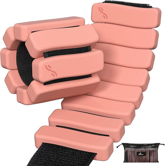 Sportneer Ankle & Wrist Weights Set of 2 (1LB/2LB Each) for Women Men Comfortable Arm Leg Weight for Pilates, Running, Walking, Workout, Yoga, Water Aerobics, Pool Exercises