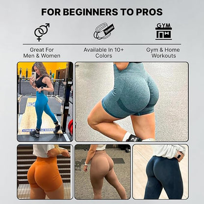 DMoose Fitness Ankle Strap for Cable Machine - One Size Fit with Premium Padding Cuffs, Ankle Bands for Working Out, Booty Workouts, Leg Extension, Hip Abductors, Kickbacks & Lower Body Exercises