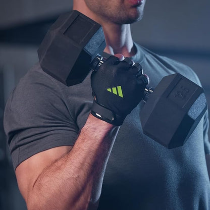 adidas Essential Training Gloves - Pink Mesh