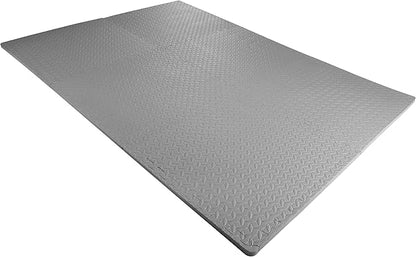 BalanceFrom Puzzle Exercise Mat 3/4" Thick, EVA Interlocking Foam Floor Tiles for Home Gym, Mat for Home Workout Equipment, Floor Padding for Kids, Multiple Sizes and Colors