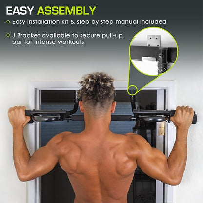 ProsourceFit Pull Up Bar for Multi Use Fitness & Home Gym Exercise
