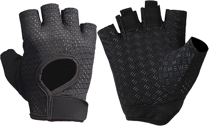 Gym Gloves Workout Gloves Women Men, Anti-Slip Breathable Gym Essentials Women for Weightlifting Cycling Training, Guantes para Gym Mujer