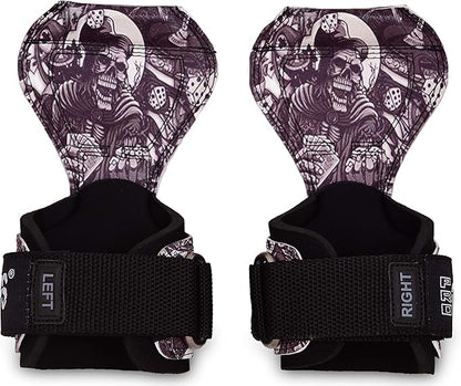 Cobra Grips PRO Weight Lifting Gloves Heavy Duty Straps Alternative with Power Lifting Hooks Padded Wrist Support for Deadlifts & Bodybuilding