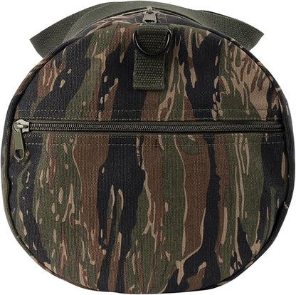 Rothco Heavy-Duty Canvas Shoulder Duffle Bag - Rugged Travel Gym Gear Equipment Bag