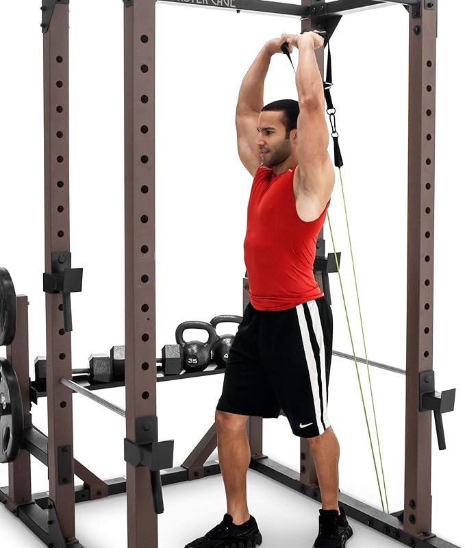 Steelbody Industrial Inspired Heavy Duty Home Gym System for Bodybuilding and Strength Training Available for Full Cage, Squat Rack and Power Tower