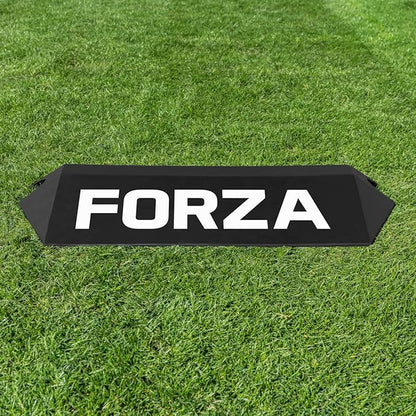 FORZA Goalkeeper Training Deflection Ramp | Durable Rubber Ball Deflector for Soccer- Ideal for GK Reactions, Reflex Training, and Shot Stopping Practice - Two Styles for Varied Training