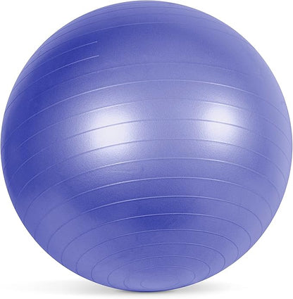 Cap Barbell Fitness Stability Exercise Ball, 65cm | Multiple Colors