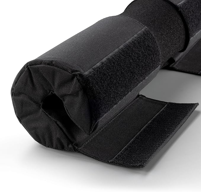 Fitgriff® Barbell Hip Thrust Pad for Squats, Lunges & Glute Bridges – Weightlifting Cushion for Neck & Shoulder Protection – Fits Olympic & Standard Bars