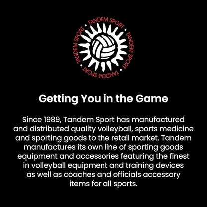 Tandem Sport Reaction Ball, Large - Hand Eye Coordination Training - Reaction Training For Baseball, Volleyball, Lacrosse, Goalie Training and All Sports - Reflex Training Gear