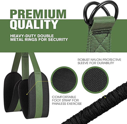 Pull Up Assistance Bands, Resistance Bands for Pull Up Bar Workout, Adjustable Heavy Duty Pull Up Assist Equipment with 4 Assistance Bands, Home Gym Fitness Exercise Strength Training