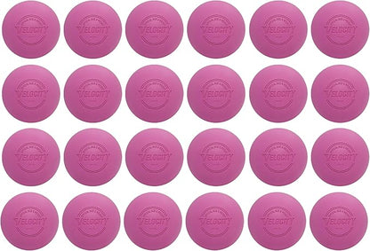 Velocity Lacrosse Balls - 1, 2, 3, 6, 12, 18, 24, 36, 60 and 120 Packs - for Practice, Official NFHS and College Approved Size