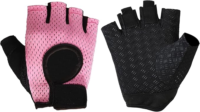 Gym Gloves Workout Gloves Women Men, Anti-Slip Breathable Gym Essentials Women for Weightlifting Cycling Training, Guantes para Gym Mujer