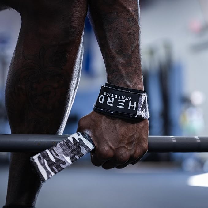 Lifting Wrist Straps – 23" Length x 1.5" Width – Padded Neoprene Cotton Straps for Weightlifting, Powerlifting, Functional Training, Strength Training & Deadlifts – Heavy Duty Grip Support