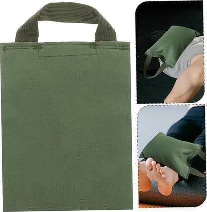 2Kg Weighted Sandbag for Yoga Fitness Empty Canvas Bag with Handle Weight for Training Exercises Durable Easy to Clean Sandbag Tools for Weight Training