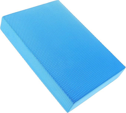 VICASKY Balance Cushion Thickened Yoga Knee Pad Soft Foam Exercise Mat Non-slip Balance Trainer Pad for Home Workout and Physical Therapy in Light Blue