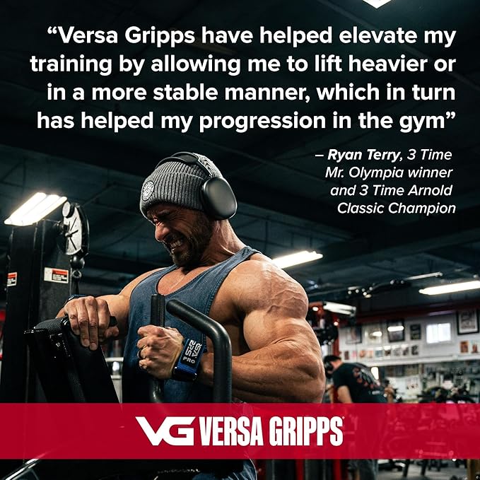Versa Gripps® Fit, Made in the USA, Wrist Straps for Weightlifting Alternative, the Best Training Accessory
