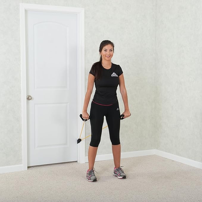 Black Mountain Products Single Resistance Band - Door Anchor and Starter Guide Included