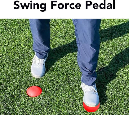 Swing Force Pedal, Balance Support Plate with Proprioception Enhancer for Golf Training