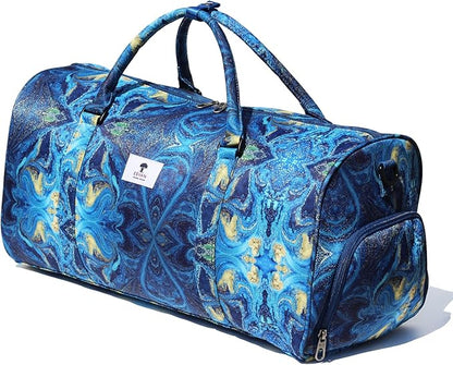 Original Floral Water Resistant Duffel Bag Gym bag Weekender Travel Bag for Gym Beach Travel Daily Bags