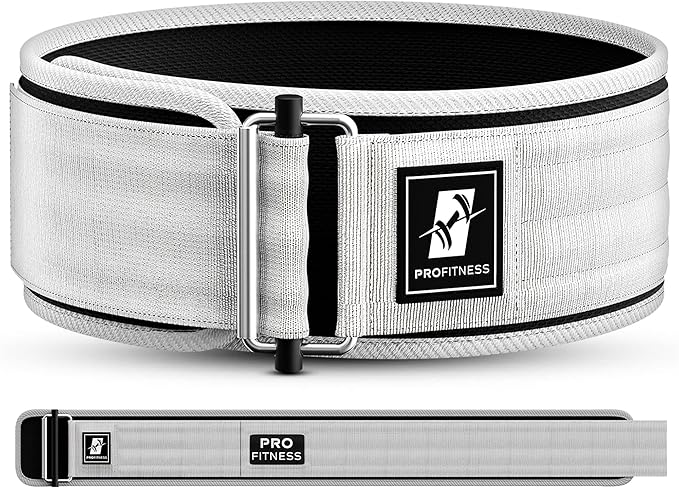Weightlifting Belt for Men & Women - 4'' Wide Auto-Lock Weight Lifting Belt for Men Back Support - Squat Belt as Workout Belt for Men & Women Powerlifitng & Deadlifts - Weight Belt for Men Back Support