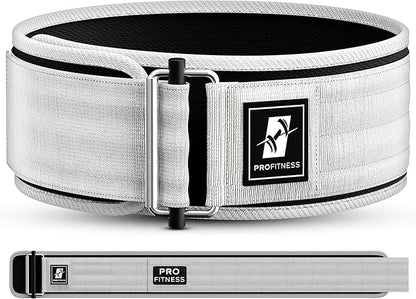 Weightlifting Belt for Men & Women - 4'' Wide Auto-Lock Weight Lifting Belt for Men Back Support - Squat Belt as Workout Belt for Men & Women Powerlifitng & Deadlifts - Weight Belt for Men Back Support