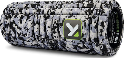 TriggerPoint Grid 1.0 Foam Roller - 13" Multi-Density Massage Roller for Deep Tissue & Muscle Recovery - Relieves Tight, Sore Muscles & Kinks, Improves Mobility & Circulation - Targets Key Body Parts
