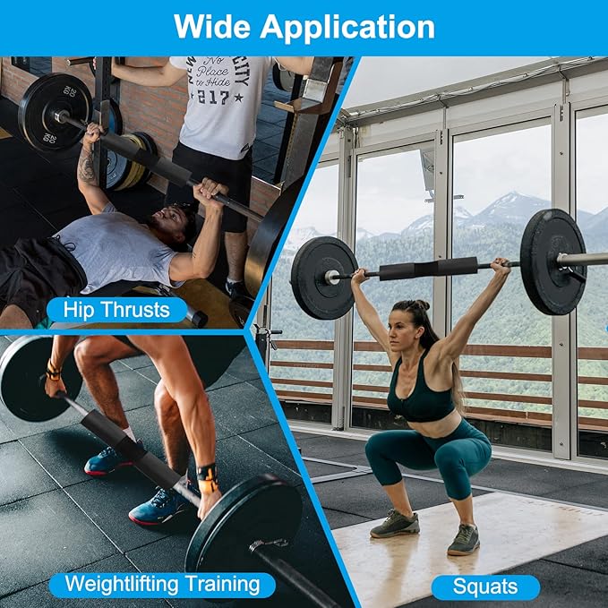 PATIKIL Barbell Squat Pad, Weight Lifting Bar Cushion Pad Foam Sponge Neck Shoulder Back Protector for Squats Lunges Training