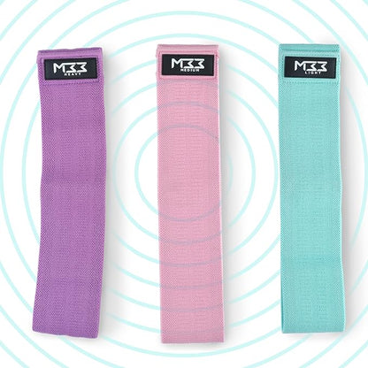 Resistance Bands Set for Exercise – Multi-Colored Workout Bands for Indoor/Outdoor Fitness, Strength Training, Rehab, Yoga