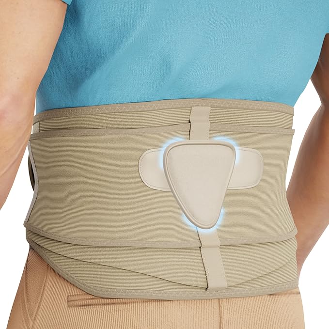 Modvel Lower Back Brace for Men and Women – Back Support Belt for Pain Relief, Herniated Disc, Sciatica, Scoliosis – Lumbar Compression Brace