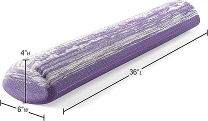 OPTP SMARTROLLER Two-in-One Standard Density 36 Inch Foam Roller for Physical Therapy, Massage, Stretching, Fitness, Feldenkrais Method, Yoga, and Pilates Exercises
