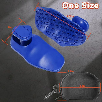 Silicone Gym Grips for Weight Lifting,Workout Gloves for Women Men Alternative,Anti Slip Gym Workout Grip,Rubber Gym Hand Grips-Weightlifting Grips Pad for Barbell,Pull Up,Ryptfit,Training