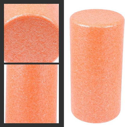 Yoga Muscle Relaxing Roller Foam Massage Stick, Epp Material, 30x15cm Orange Back Muscle Roller for Fitness and Relief