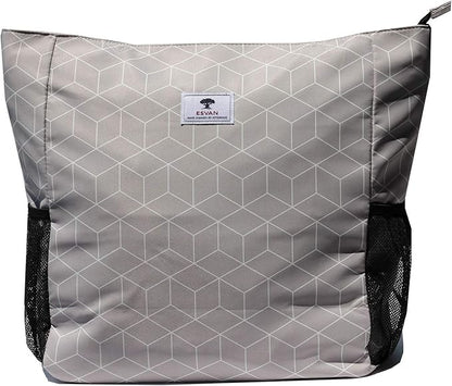 Original Floral Water Resistant Large Tote Bag Shoulder Bag for Gym Beach Travel Daily Bags Upgraded