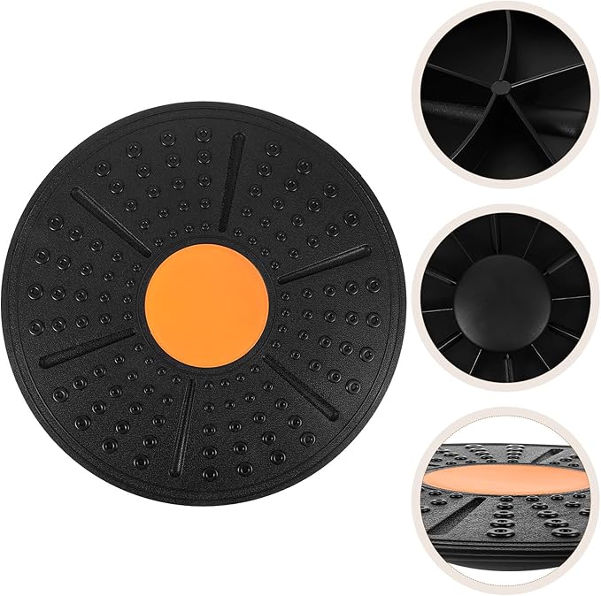 Balacoo Half Exercise Ball Balance Board for Core Training and Rehabilitation Portable Lightweight Stability Trainer for Yoga Fitness and Sensory Balance Exercises Compact Design for