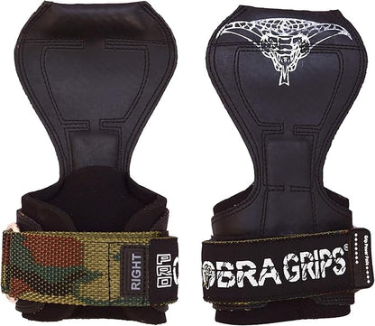 Cobra Grips PRO Weight Lifting Gloves Heavy Duty Straps Alternative with Power Lifting Hooks Padded Wrist Support for Deadlifts & Bodybuilding