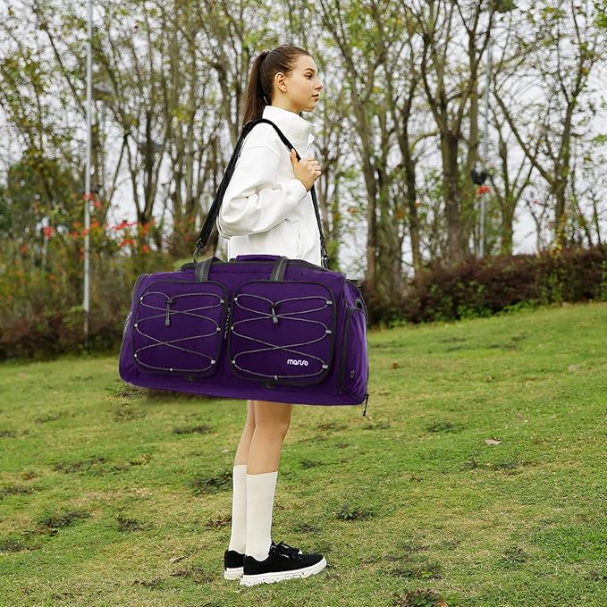 MOSISO Baseball Bat Bag, Large Capacity Catchers Gear Duffle Bag with Shoe Compartment&Adjustable Shoulder Strap&Handle for Training Gear Sports Gym Equipment