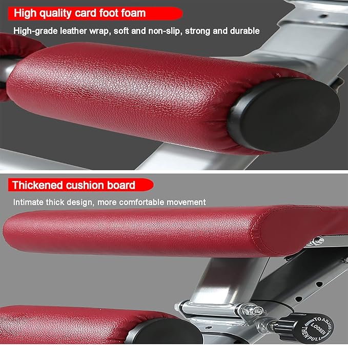Adjustable Weight Bench Dumbbell Bench Incline Decline Workout Bench Foldable Sit Up Bench Home Gym Fitness Bench Bench Press for Men Full Body Exercise