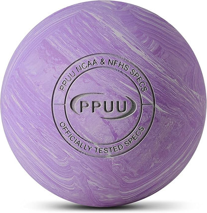 Massage Lacrosse Ball for Myofascial & Trigger Point Release, Muscle Knots, Yoga Therapy – Improves Joint Mobility & Relieves Pain – Shoulder, Back, Plantar Fascia, HIPS – 2.5-Inch Purple-03 Rubber