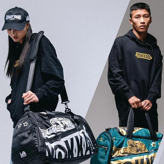 YOKKAO Gym Bag - Tiger Addition- Black