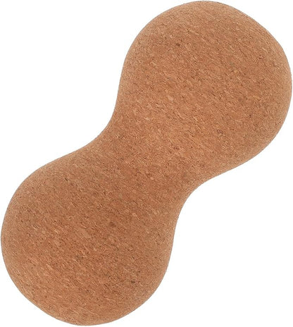 Peanut Shape Deep Tissue Massage Ball Eco-Friendly Wood Double Massage Roller for Muscle Relief and Fitness Exercise Therapy
