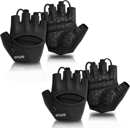 SIMARI Workout Gloves for Women Men with Full Palm Protection, Strong Grip, Cushion Impact, Breathable, Suitable for Gym Training, Kayaking, Weight Lifting, Exercise, Fitness, Cycling